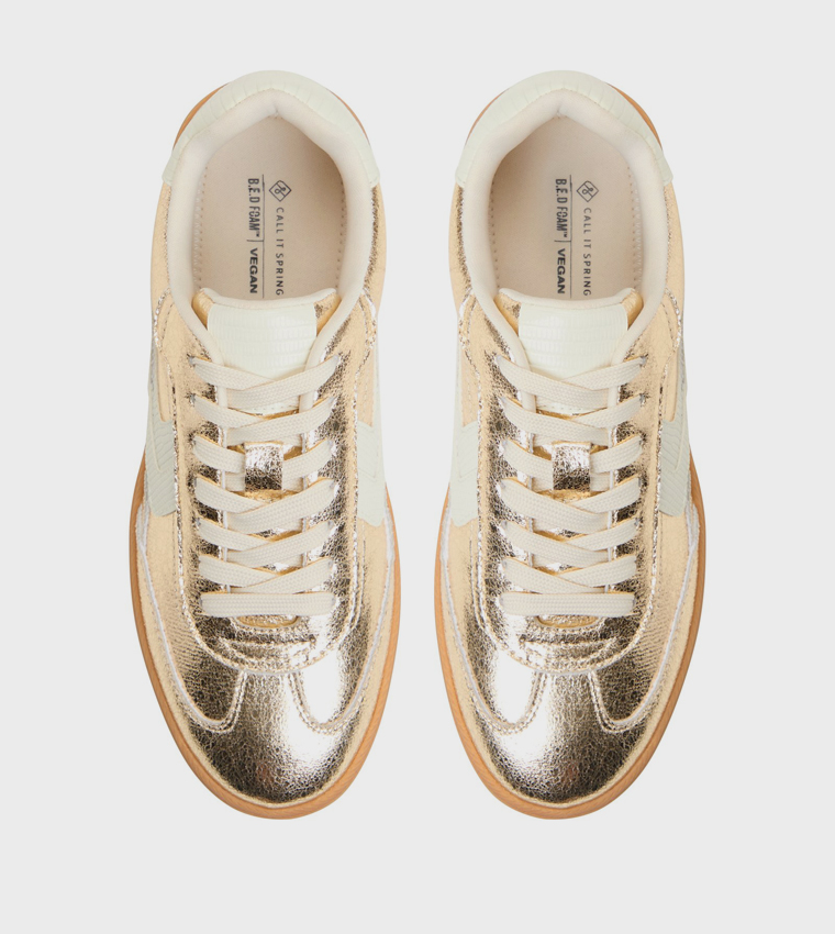 SALOME Metallic Sneakers