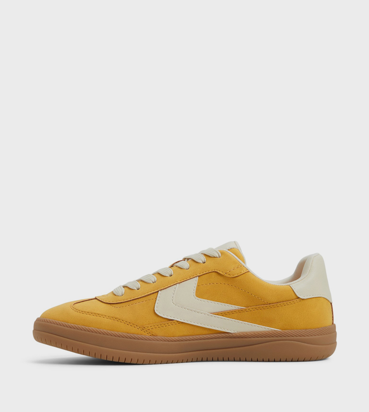 SALOME Color Block Lace Up Sneakers