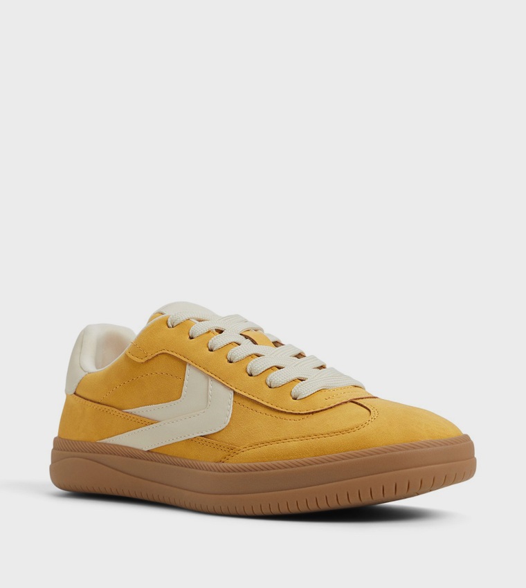 SALOME Color Block Lace Up Sneakers
