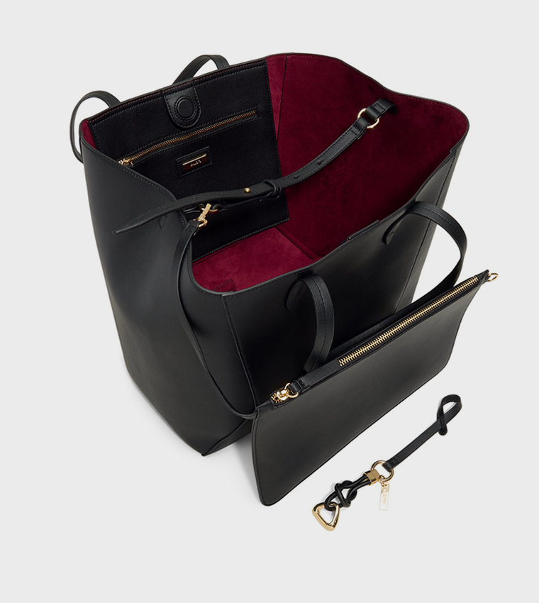 SALUBRIS Textured Tote Bag