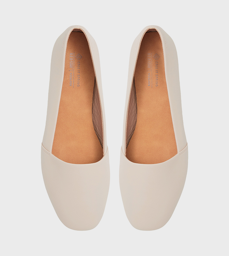 SAMANTHA Textured Slip-On Shoes