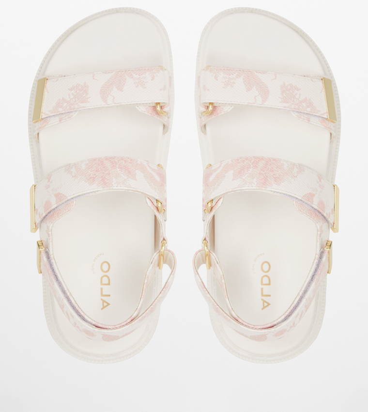 SANDDY Printed Flatform Sandals