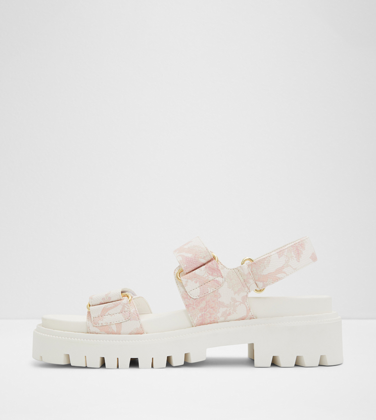 SANDDY Printed Flatform Sandals