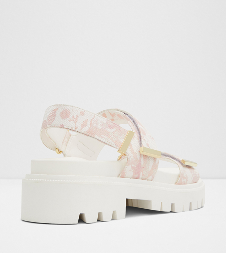 SANDDY Printed Flatform Sandals