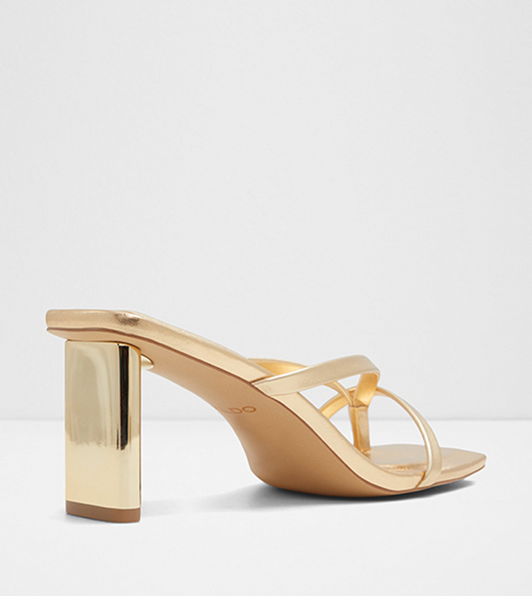 SANNE Criss-Cross Heel Sandals