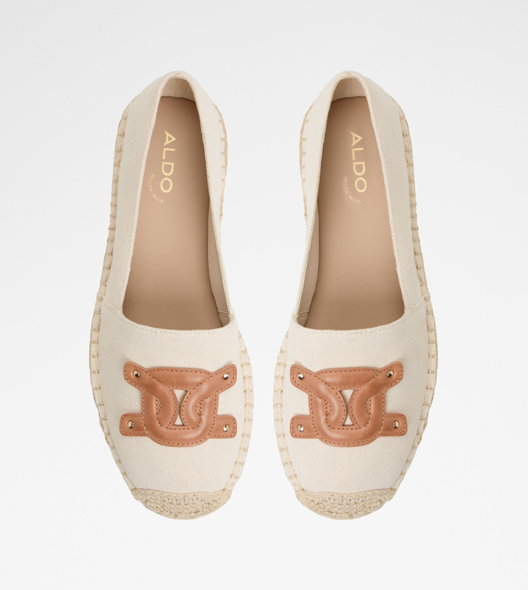 SANTACLARA Applique Detail Espadrille Slip-On Shoes