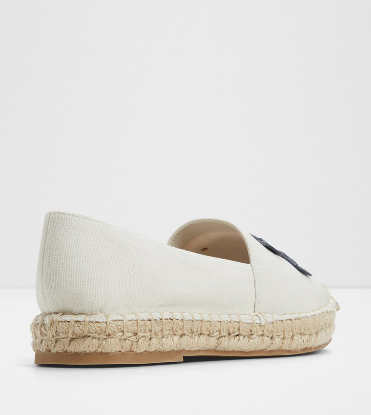 SANTACLARA Applique Detail Espadrille Slip-On Shoes