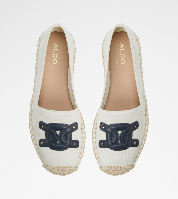SANTACLARA Applique Detail Espadrille Slip-On Shoes