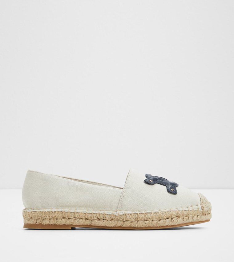 SANTACLARA Applique Detail Espadrille Slip-On Shoes