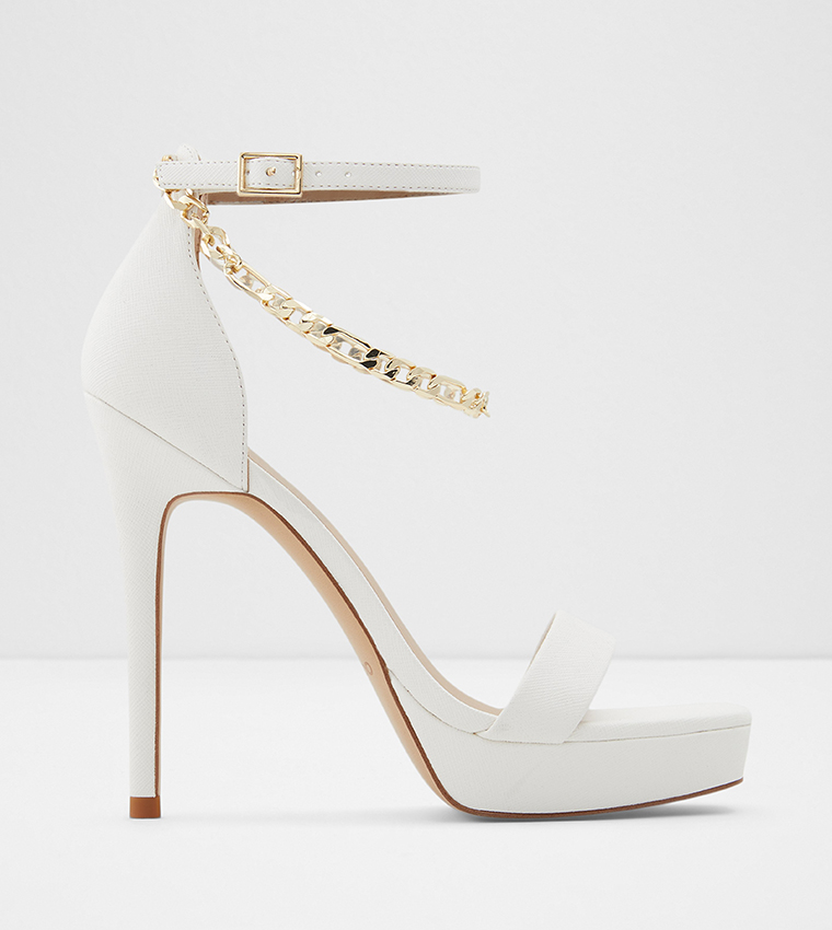 Aldo hotsell white heels