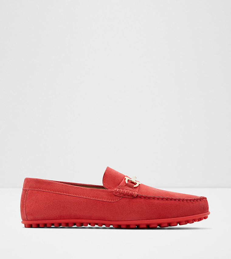 SCUDERIA Metal Accent Moccasins