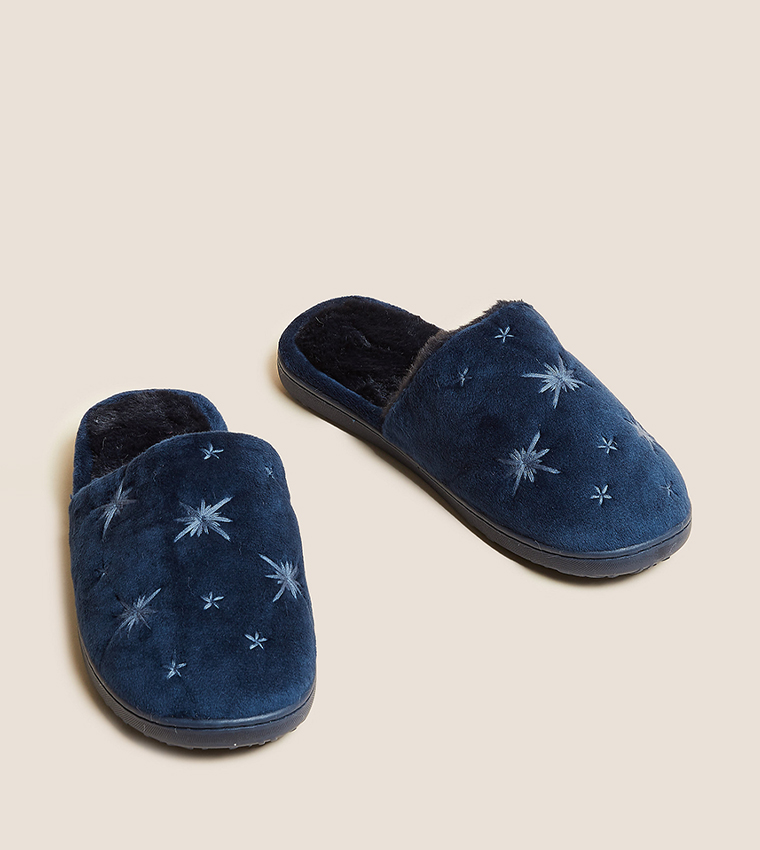 Buy Marks Spencer Secret Support Mules In Blue 6thStreet Saudi