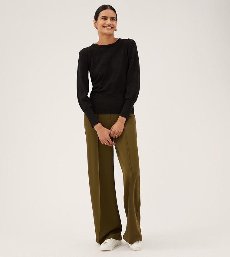 Marks and spencer black jumper store