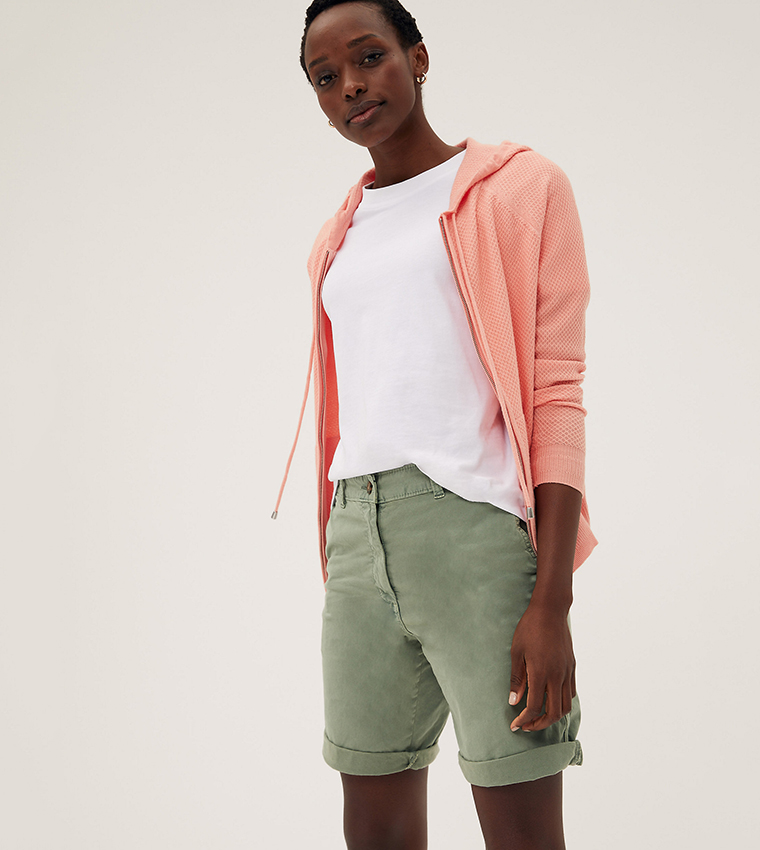 Marks and spencer chino sales shorts