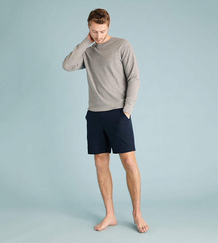 Buy Marks Spencer Cotton Supersoft Waffle Loungewear Shorts In