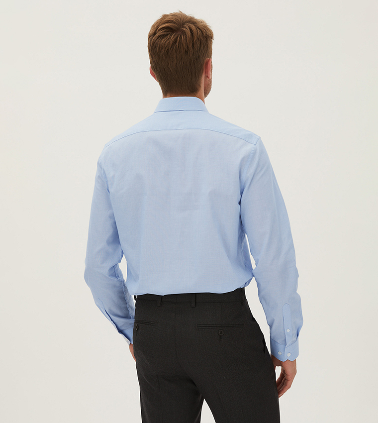 Pack of 2 Regular Fit Pure Cotton Shirts