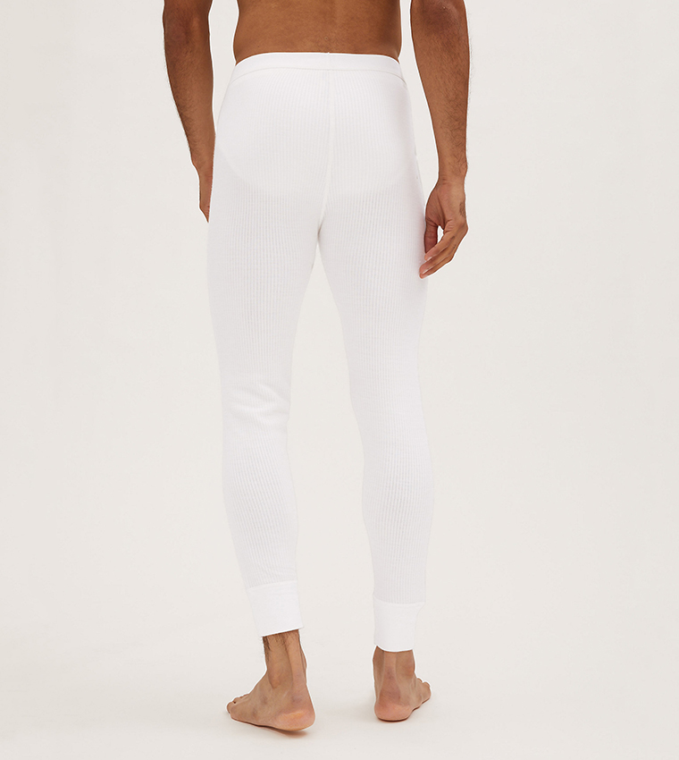 Buy Marks & Spencer Maximum Warmth Thermal Long Johns In White