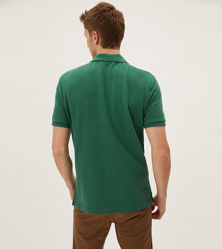 Green polo shirts sale