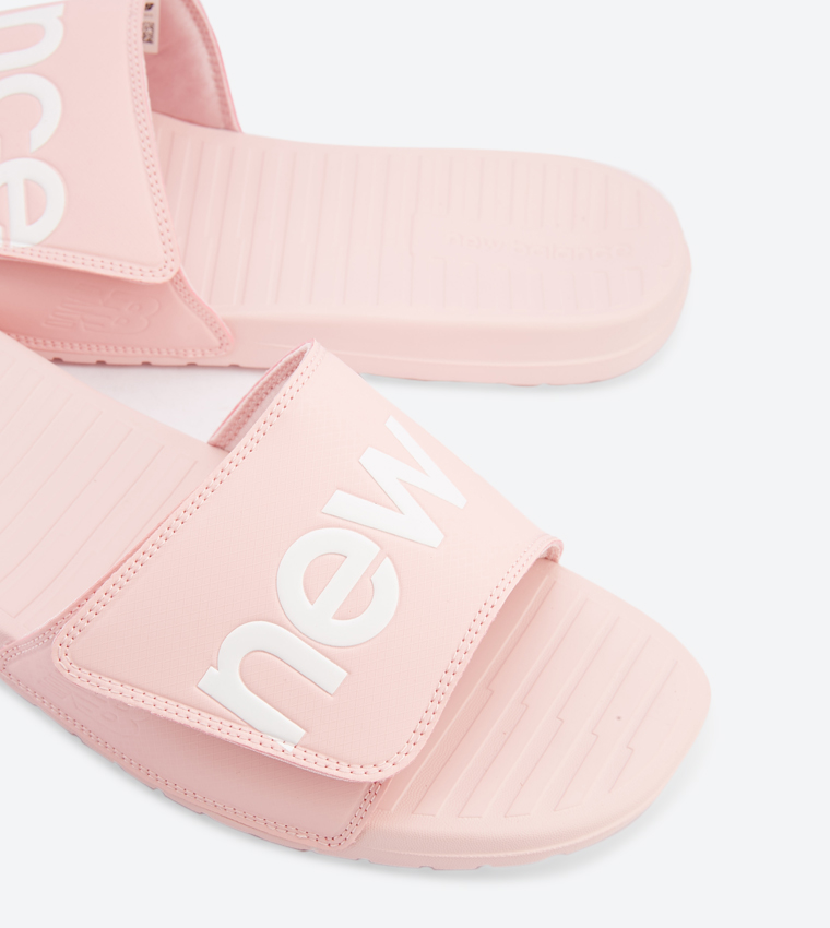 Buy New Balance Brand Name Printed Velcro Closure Open Toe Slides