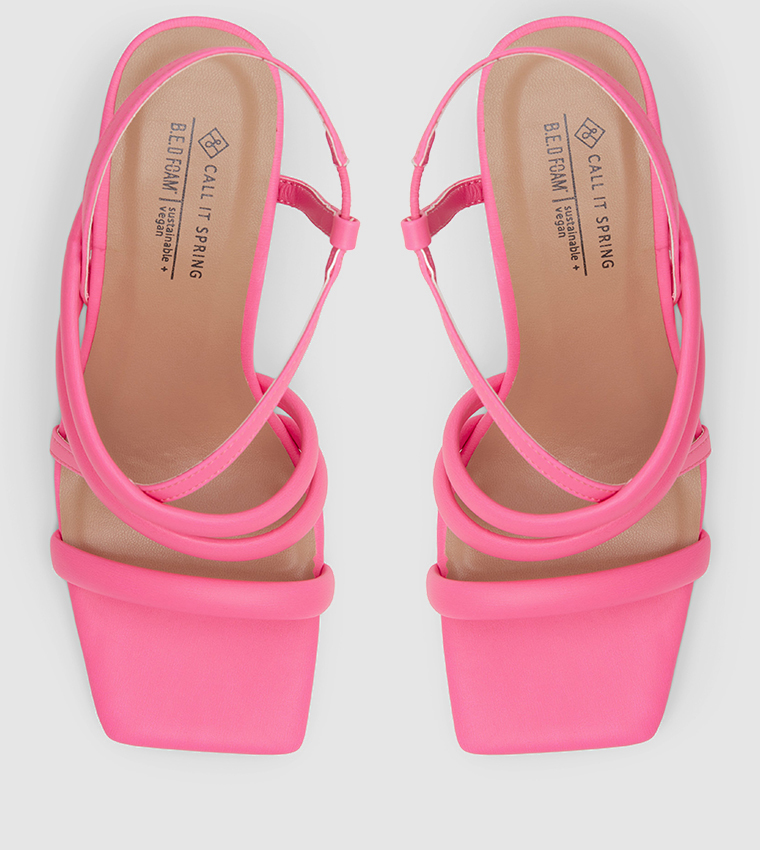 Call it spring cheap pink sandals