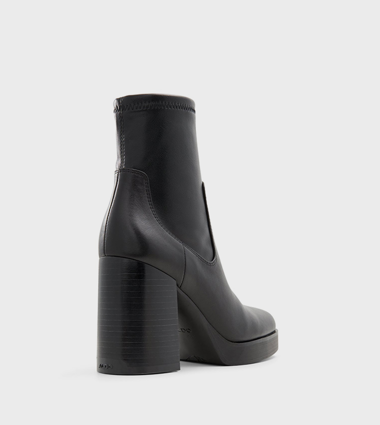 SERAPHICA Block Heel Ankle Boots