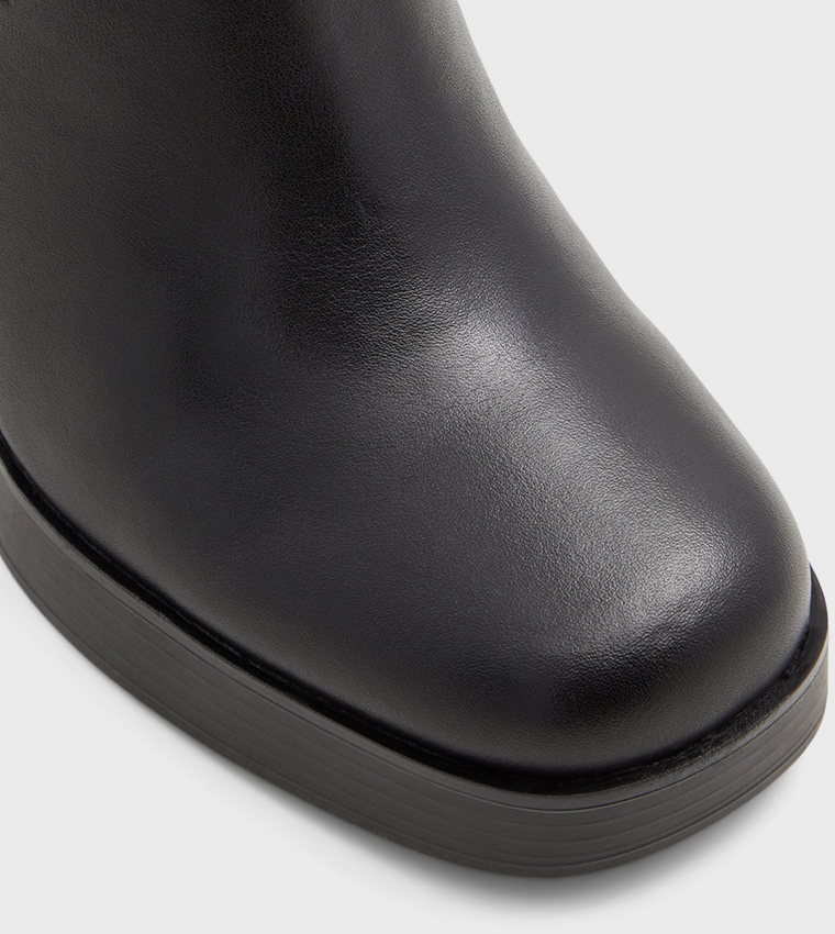 SERAPHICA Block Heel Ankle Boots