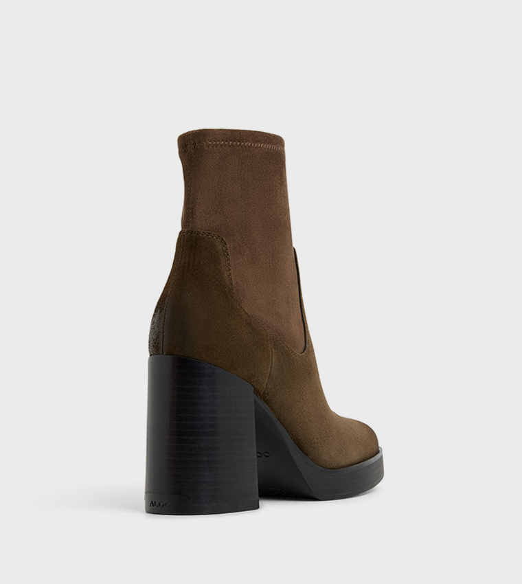 SERAPHICA Block Heel Ankle Boots