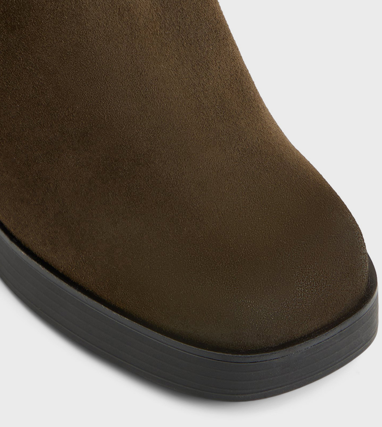 SERAPHICA Block Heel Ankle Boots