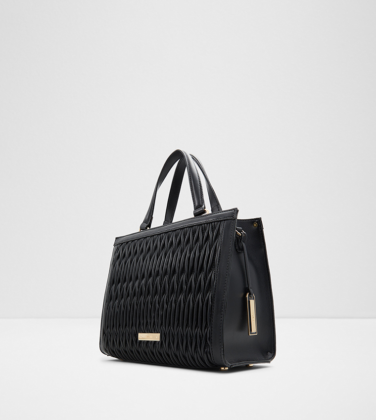 Buy Aldo SEREIN Quilted Satchel Bag In Black 6thStreet Oman