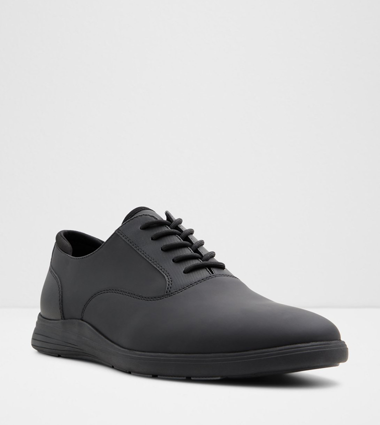 Matte black dress shoes cheap