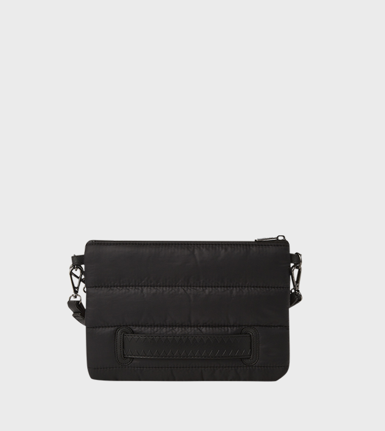 Black Puffer Clutch