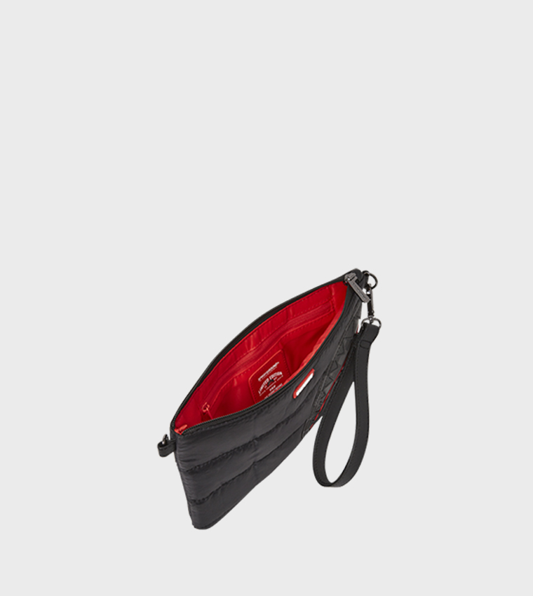 Black Puffer Clutch
