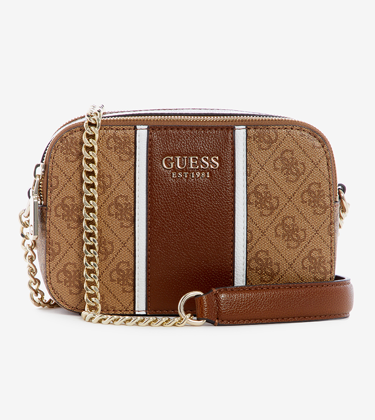 Buy Guess Cathleen Camera Cross Body Bag In Brown 6thStreet UAE