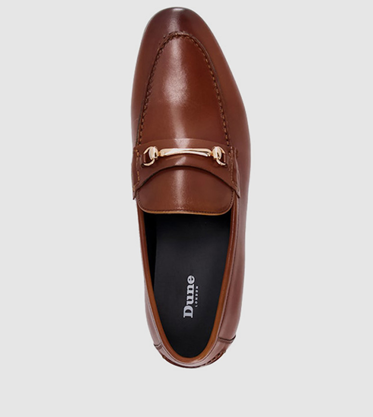 Dune London Snaffle Round Toe Loafers 