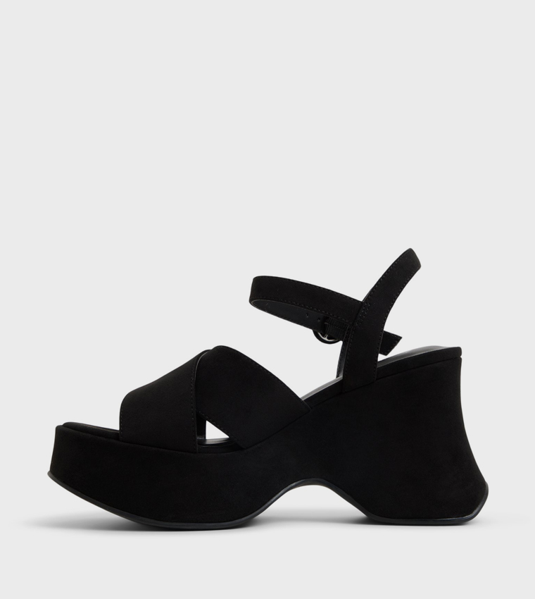 SHAYLEE Ankle Strap Platform Sandals