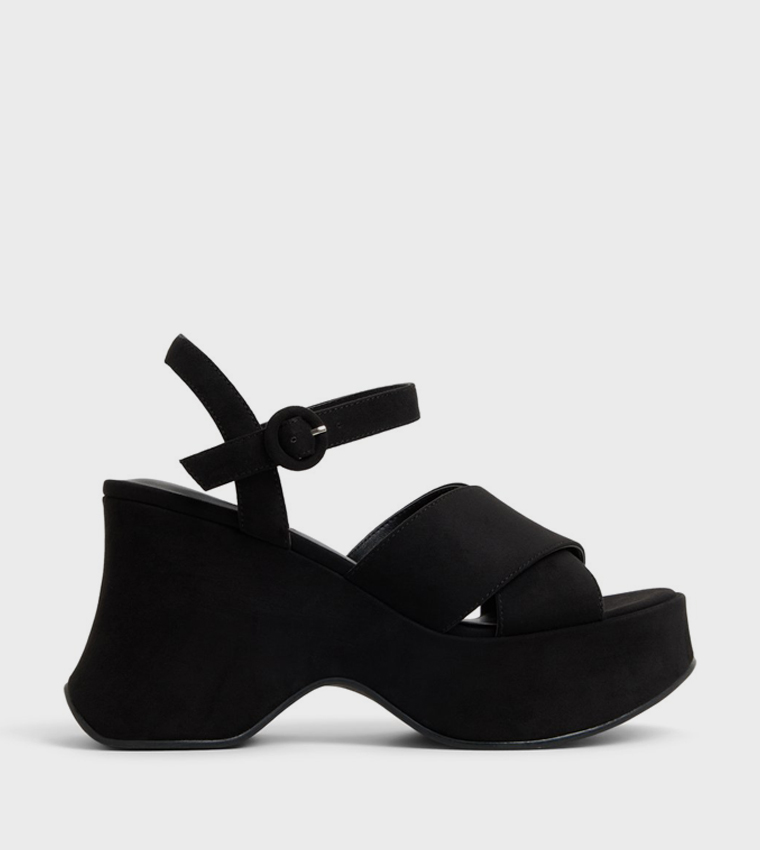 SHAYLEE Ankle Strap Platform Sandals