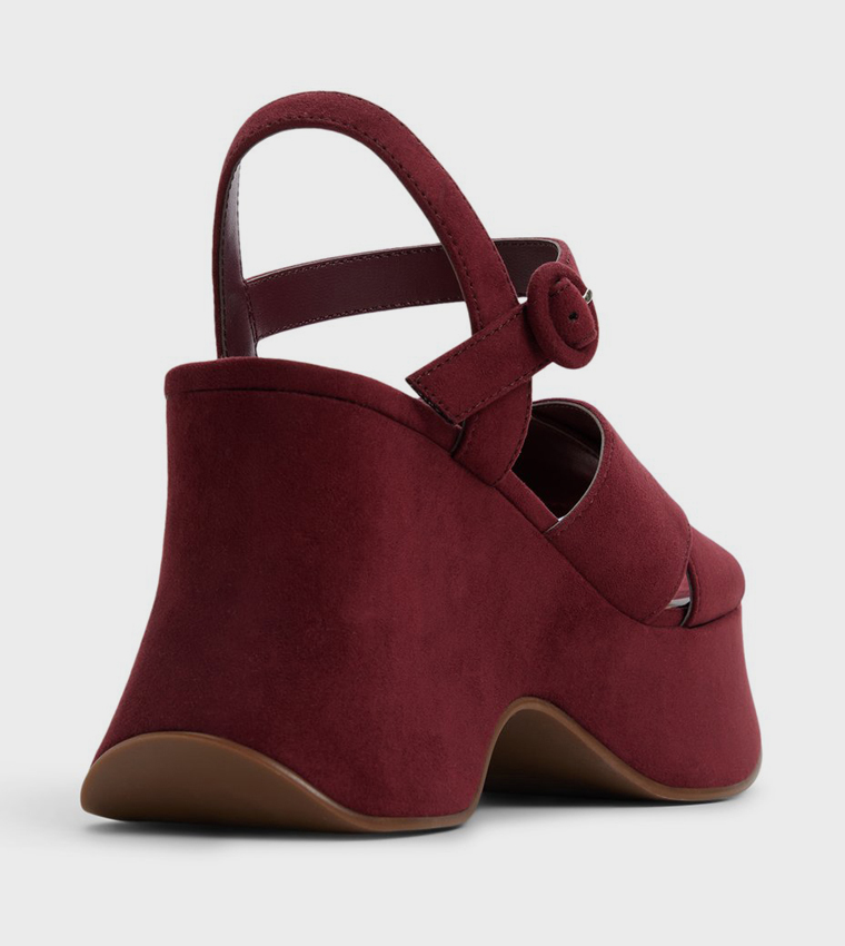 SHAYLEE Ankle Strap Platform Sandals