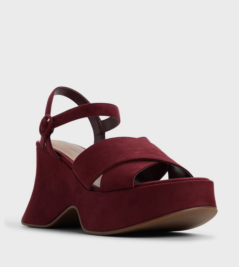 SHAYLEE Ankle Strap Platform Sandals