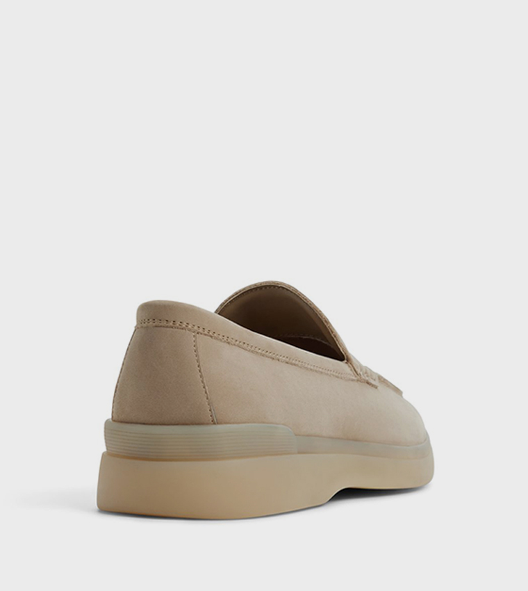 SHAYN Solid Slip-On Shoes