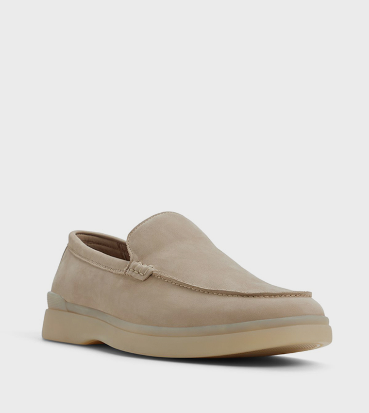 SHAYN Solid Slip-On Shoes