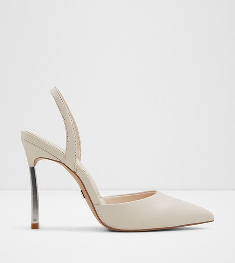 Buy Aldo SHIMMY Slingback Pumps In Beige 6thStreet UAE