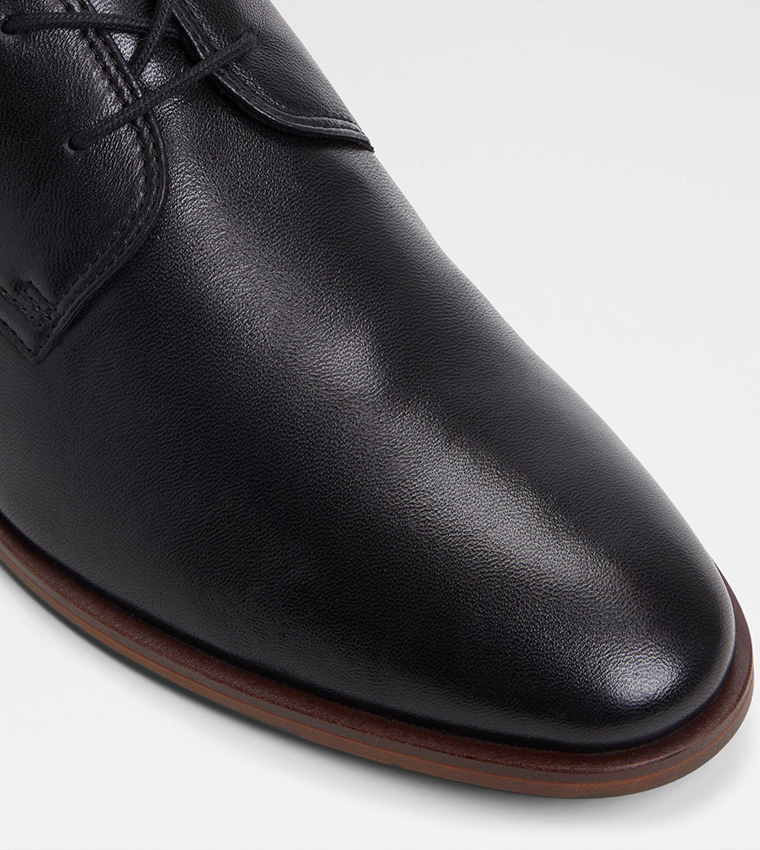 SHIRDON Almond Toe Lace-Up Shoes