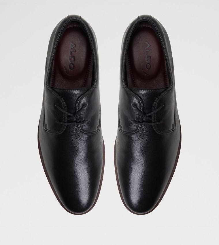 SHIRDON Almond Toe Lace-Up Shoes