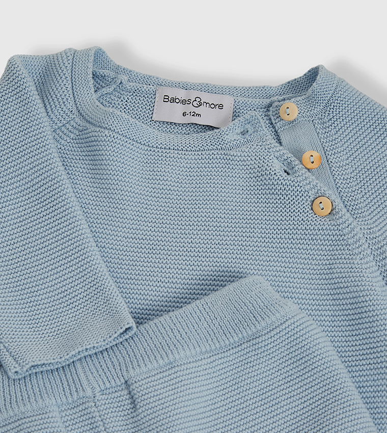 طقم بيجاما كم طويل 