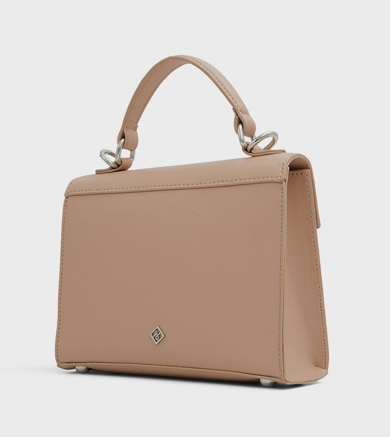 SHOW OFF Embellished Top Handle Bag