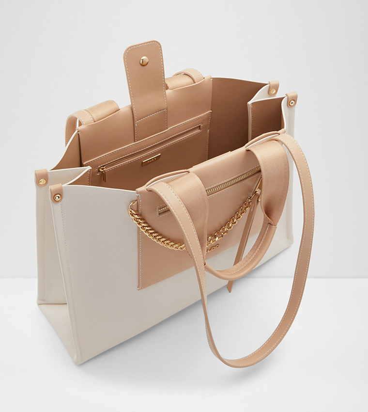SIBYL Color Block Tote Bag