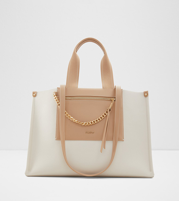 SIBYL Color Block Tote Bag