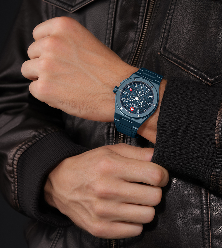 ساعة بحزام سيراميك هانوا سايدويندر