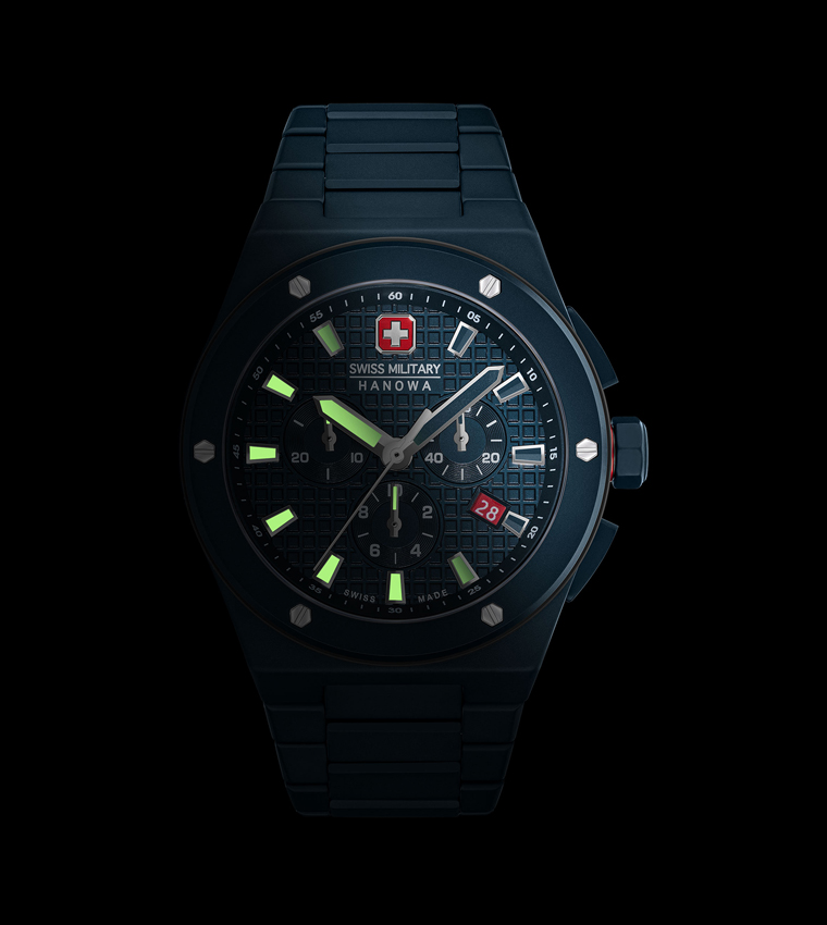 ساعة بحزام سيراميك هانوا سايدويندر