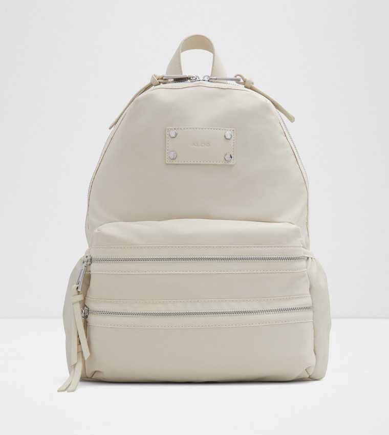 Buy Aldo SILVANO Logo Detail Backpack In Off White 6thStreet Kuwait